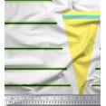 thumbnail image 3 of Soimoi Velvet Fabric Triangle & Stripe Panel Fabric Prints by Yard 58 Inch Wide, 3 of 3
