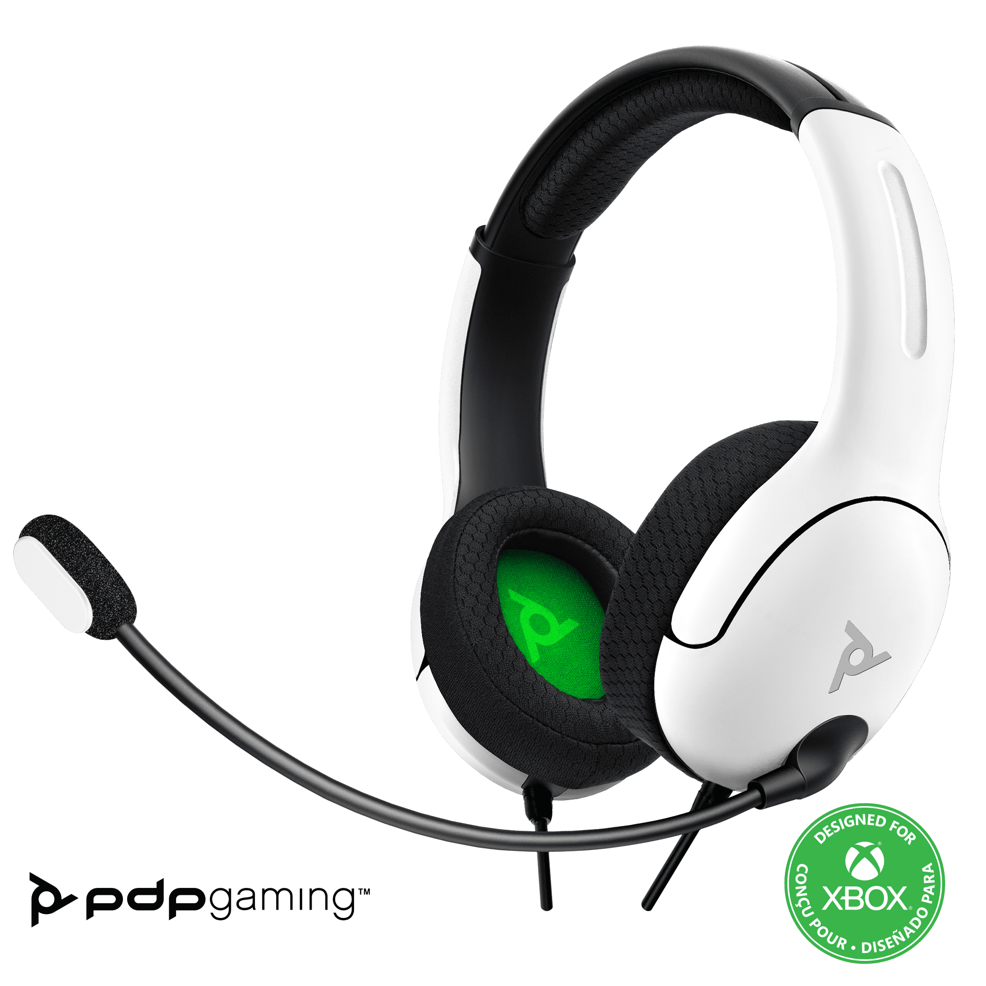 PDP Casque filaire AIRLITE: Blanc - Xbox Series X|S, Xbox One, & Windows 10/11