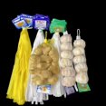 thumbnail image 2 of MesaSe 100Pcs Mesh Bags Convenient Reusable PE Breathable Garlic Ginger Packing Net Sacks Plastic Buckles for Market, 2 of 9