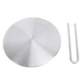 thumbnail image 2 of Stainless Steel Heat Induction Diffuser Plate Induction Hob Converter Plate Induction Adapter Plate for Electric Gas Stove Electric Ceramic Stove Cooking Cooktop Converter, 2 of 7