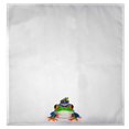 thumbnail image 4 of Betsy Drake GT456 Grenouilles Empilées Serviette d'Invité, 4 of 4