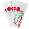 thumbnail image 1 of Sacs à Cornichons en Papier - Sacs à Cornichons Jetables Rouges Verts Blancs - Lot de 50, 1 of 4