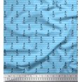 thumbnail image 1 of Soimoi Rayon Fabric Stripe & Light House Shirting Decor Fabric Printed Yard 42 Inch Wide, 1 of 3
