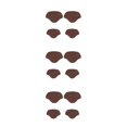 thumbnail image 4 of mmirethe Semelles Souples Talon Chaussures pour Talons Hauts Soutien Talon Réparation Bâton Café 3Set, 4 of 6
