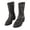 Black, variant on Amzcrzy Knee High Boots Women Large Fall Winter Tall Round Toe Chunky Heel Boots Ladies Fashion Casual Metal Decorate Boots Thigh High Boots Women's Boots Boots for Women Womens Winter Boots