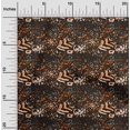 thumbnail image 2 of oneOone Rayon Orange Fabric Animal Craft Projects Decor Fabric Printed By The Yard 56 Inch Wide, 2 of 5