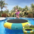 thumbnail image 2 of Goplus 12FT Inflatable Water Bouncer Splash Padded Water Trampoline, 2 of 10