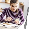 thumbnail image 3 of Amzcrzy Kitchen Appliances 304 Stainless Steel Knife Western Knife Kitchen Tools Metal Knife Cream Decorating Knife A Tableware Kitchen Utensils Set Kitchen Gadgets Kitchen Essentials, 3 of 5