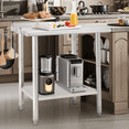 thumbnail image 3 of Garvee Tables de Travail et Postes de Travail Commerciaux 30x24x35 Pouces, Table en Acier Inoxydable Robuste avec Tablette Inférieure Ajustable, Table Utilitaire en Métal pour Garage, Cuisine, Restaurant, 3 of 16