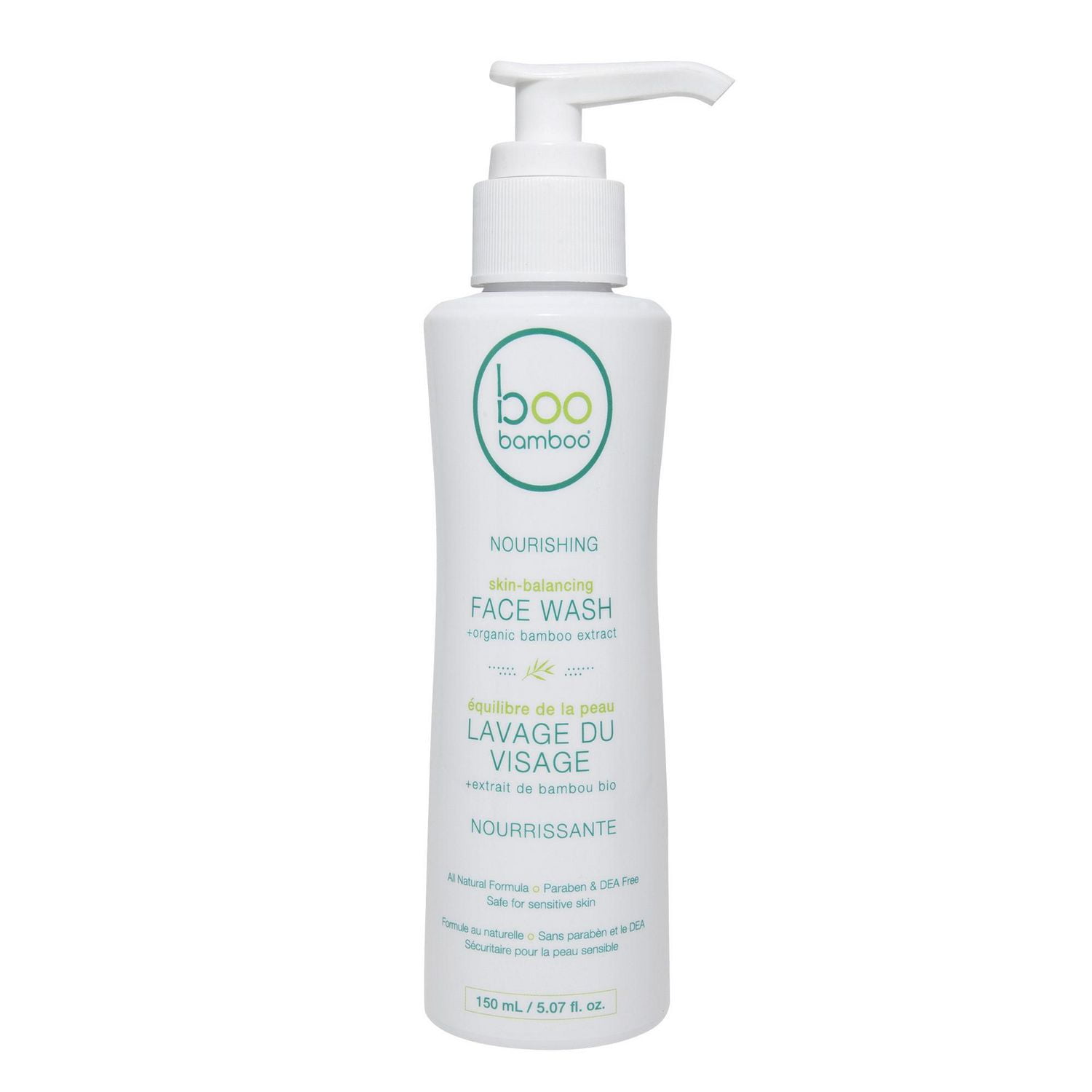 Coffret de soins du visage Entièrement Naturels Boo Bamboo 2 pcs + Cadeau en prime