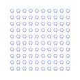 thumbnail image 2 of 100PCS 8mm Pigeons Leg Rings Easy Identify Reusable Lightweight Durable Poultry Supplies, 2 of 8