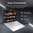thumbnail image 4 of HP Portable Étudiant 15,6 Po HD, Intel Pentium Silver N5030, 16 Go de RAM, SSD PCIe 1 To, Intel UHD Graphics, Caméra Web HD, Pavé Numérique, Wi‑Fi 5, Bluetooth, Windows 11, Bleu, Carte USB 32 Go, 4 of 9