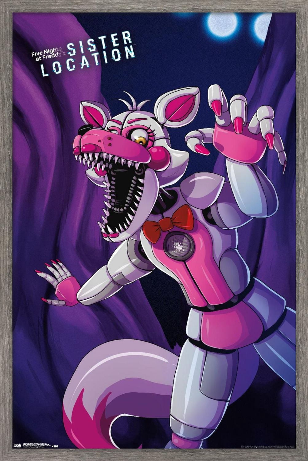 Five Nights at Freddy's: Sister Location - Funtime Foxy Wall Poster