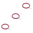 thumbnail image 3 of Baohd Stylish And Comfortable Beaded Bracelets For Wear Gift Cross Pendant Bracelets red 3Set, 3 of 6