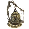 thumbnail image 4 of Maoww Dragon Fengshui Bell Good Luck Bless for Home Desk Decor Buddha head, 4 of 5