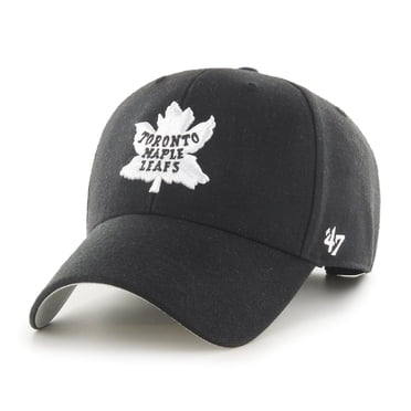 '47 Casquette Ajustable MVP Noire/blanche pour Homme Maple Leafs de Toronto Vintage 1926 Logo - Taille Unique