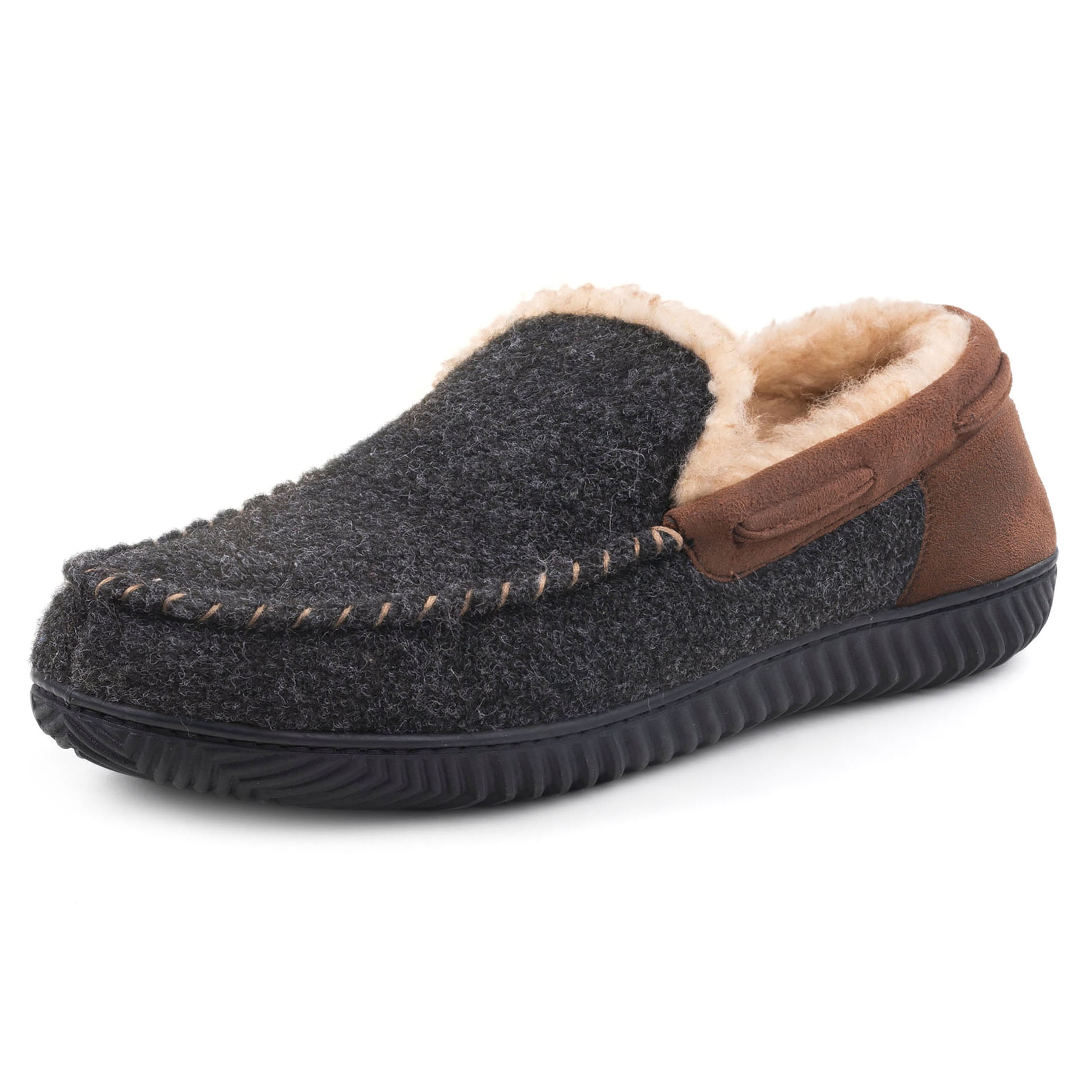 RockDove Men's Hearthfire Memory Foam Moc Slipper