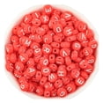 thumbnail image 1 of Fasiaou 100 Pcs Letter Beads Kit, Colorful Alphabet Beads for Bracelet, Number Beads Smiley Face Beads Heart Beads and a Roll of Elastic String for Friendship Bracelet Kit., 1 of 1