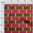 thumbnail image 2 of oneOone Velvet Magenta Fabric Floral Craft Projects Decor Fabric Printed By The Yard 58 Inch Wide, 2 of 4