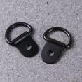 thumbnail image 2 of 24Pcs D Rings Photo Frame Hangers Picture Frame Holders Wall Brackets (Black), 2 of 8