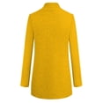 thumbnail image 3 of CEHVOM Mode Femmes Manteau en Laine Trench Veste Dames Chaud Long Pardessus Vêtement d'Extérieur Mode W, 3 of 3
