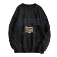 thumbnail image 4 of HNMKIU Crewneck Sweatshirt Women Fall/Winter Print Sweatshirt Without Hoodie, 4 of 4