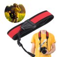 thumbnail image 4 of Camera Strap Cushion Shoulder Strap For  Easy To Carry Multifunction Professional Design Convenient To Use High Reliability For  Cameras  Cameras Black,red,red+ Black, 4 of 8