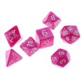 thumbnail image 4 of Milaget 7 Pcs dés Polyédraux Roses pour dungeons et dés Dragons Jeux de Fête, 4 of 5