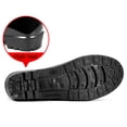 thumbnail image 4 of Kcodviy Bottes en Caoutchouc Rondes à Talons Bas avec Boucle pour Femmes Chaussures à Bout pour Hommes Imperméables Botte de Chasse Mi-Hauteur Tube Bottes de Pluie, 4 of 6