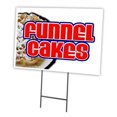 thumbnail image 1 of SignMission C-1824-DS-Funnel Cakes 18 x 24 Po Yard Signe et Pieu - Gâteaux d'Entonnoir, 1 of 1