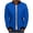 Blue, variant on cfhntfmh Men's Bomber Jacket Zip up Winter Warm Quilted Padded Jacket Lightweight Casual Spring Fall Winter Coat