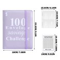 thumbnail image 2 of 100 Envelopes Saving Challenge Book A5 Size with Tools for Clear Tracking Ideal for Gifting, 2 of 4