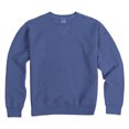 thumbnail image 1 of Hanes Mens Big ComfortWash Garment Dyed Fleece Sweatshirt, XL, Deep Forte Blue, 1 of 1