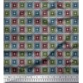 thumbnail image 1 of Soimoi Crepe Silk Fabric Flower Artistic Print Fabric by Yard 42 Inch Wide, 1 of 3