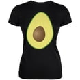 thumbnail image 1 of Halloween Avocado Costume Juniors Soft T Shirt, 1 of 1