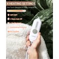 thumbnail image 2 of Heated Throw Blanket Electric, Velvet Soft Heating Blanket with 4 Heat Settings & 10H Auto Shut-Off, Over-Heat Protection ETL Certified, Machine Washable, 2 of 9