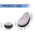 thumbnail image 3 of Portable Folding Stool, Inflatable Chairs Inflatable Patio Chairs for Indoor Living Room Bedroom Outdoor Travel Camping Picnic Beach Chaise, Folding Chair, 3 of 9