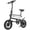 Blanc, variante sur Gotrax Nano Vélo Électrique Pliant 14 Pouces, Autonomie Max 25 Miles (Assistance au Pédalage) et Vitesse Max 15,5 Mph, Alimenté par Moteur 350 W, Selle Réglable et Doubles Garde-Boue, Bicyclette Électrique de Navettage pour Adultes/ados Blanc