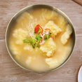thumbnail image 4 of DOLITY Korean Stainless Steel Rice Bowl Dish Double Thicken Traditional bowl Gold Gold 19cm, 4 of 9