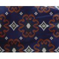 thumbnail image 4 of oneOone Georgette Viscose Fabric Diamond & Swirl Ikat Printed Fabric 1 Yard 42 Inch Wide, 4 of 4