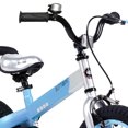 thumbnail image 3 of RoyalBaby Buttons 16'' Kids Bike w/Kickstand & Training Wheels, Matte Blue, 3 of 10
