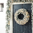 thumbnail image 5 of A Flocked Pine And Holly Berry Decorative Vines 5.9 Feet Length For Christmas Tree And Home Holiday Decor, 5 of 5