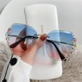 thumbnail image 1 of EIMELI Rimless  Sunglasses Women Shades UV400 Protection Rimless Vintage Sun Glasses Rimless Gradient Sun Glasses Rhinestone Retro Sunglasses for Outdoor Activity, 1 of 6