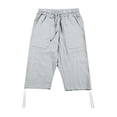 thumbnail image 2 of SHIXIAOO Men's Spring and Summer Sweatpants Jogging Pants Loose Casual Beach Capri Pants, 2 of 4