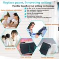 thumbnail image 2 of Electronic Notepad, 10Inch LCD Tablet Drawing Pad Hand Painting Tool Electronic Writing Board for Kids/Adult/Business Meetings/Daily Notes/Work Memos， Rose Red, 2 of 9