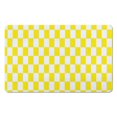 thumbnail image 1 of Stylish Long Bathroom Mat, Checkered Design (20x32 in): Non-Slip, Ultra Absorbent, Large Bath Rug, Soft Microfiber, Easy to Clean, Ideal for Bathroom, Bathtub, Hallway, 1 of 5