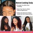 thumbnail image 3 of 4x4 Water Wave Closure Human Hair Extensions Brazilian Lace Closure Deep Curly Straight Body Wave Lace Closure Remy Human Hair Closure Perruques Extensions de cheveux humains, 3 of 6