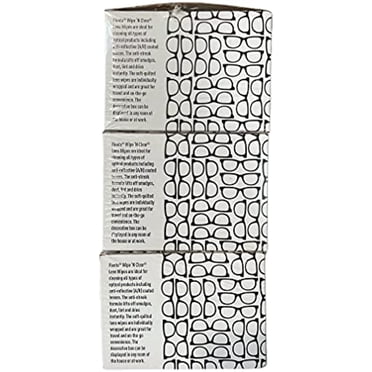 Flents Lingettes pour Verres N Clear 75 Unités (Lot de 3)