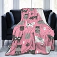 thumbnail image 1 of Cute Cats Pattern Blanket Soft And Comfortable Multifunctional Home Furnishings Suitable For Sofas Beds And Travel As A Gift, 1 of 6