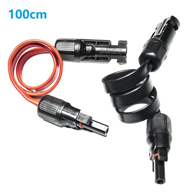 1000V Compatible SolarCable CasementBushing Flexible Flat with Plug and Coupling